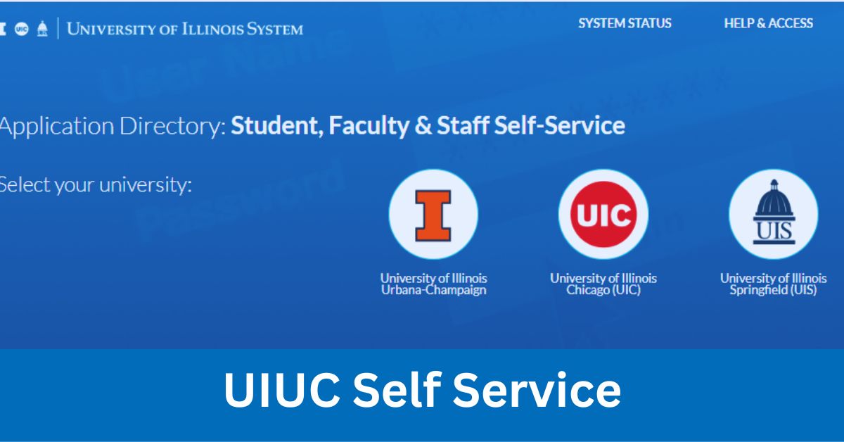 self service uiuc